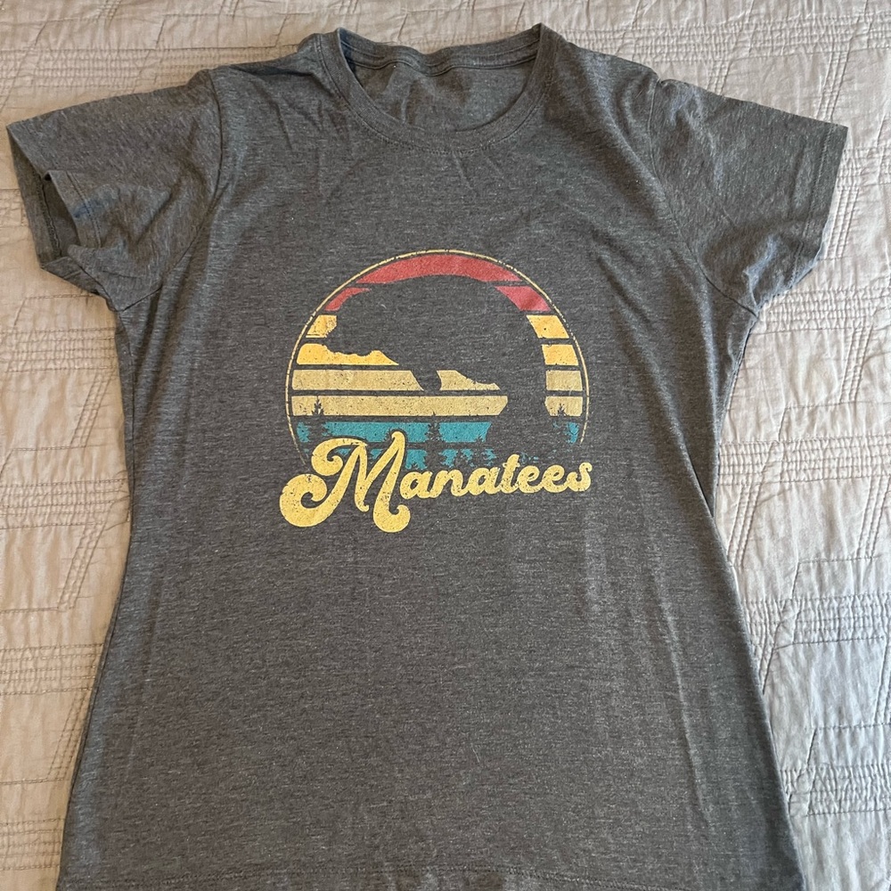 Target Gray Manatees Graphic Tee
